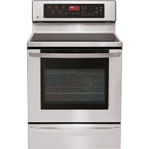 LG LRE30757ST 30 stainless steel electric range