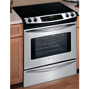 Frigidaire PLES389EC 30 stainless-steel Professional Series slide-in electric range