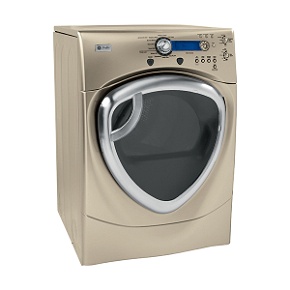General Electric DPVH880EJMG 75 cu ft champagne GE Profile electric dryer