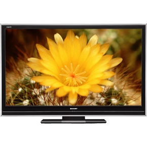 Sharp LC52D85U 52 black AQUOS 1080p LCD HDTV