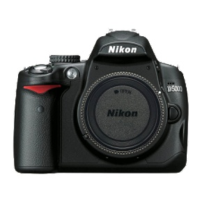 Nikon D5000 12.3-megapixel digital SLR camera body only