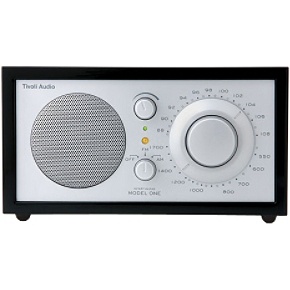 Tivoli M1PIANO Henry Kloss Model One Table Radio In Piano Black And Silver Gloss Finish