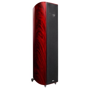 KEF XQ30MH KHAYA MAHOGANY 3 way khaya mahogany XQ Series floorstanding speaker