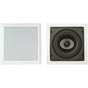 Sonance C201SQ 2-way white in-ceiling speaker pair