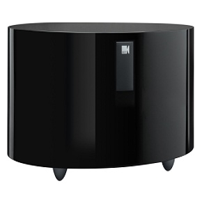 KEF PSW2500 GLOSS BLACK 10 Gloss Black 250W PSW Series Powered Subwoofer