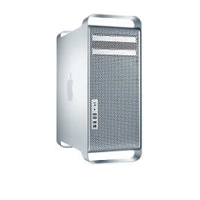 Apple MA970LLA Mac Pro 320GB hard drive 2GB memory aluminum color Mac Pro desktop computer