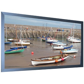 Draper 92 ONYX VEL TEX FRAME 253287 Draper Onyx Fixed Wall Mount Projection Screen