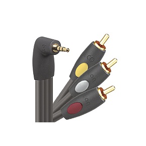 AudioQuest AVAmini 2M 2M gray audiovideo coax cable