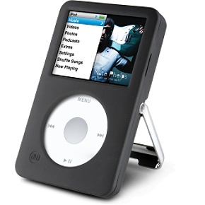 DLO UrbanShell for iPod classic Rubberized hard case with kickstand for iPod classic