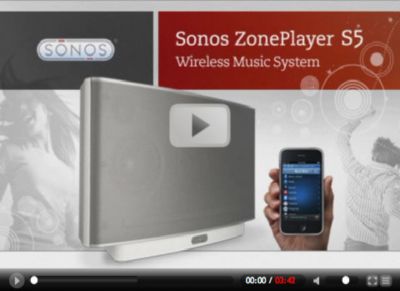 Sonos ZonePlayer S5 demo video | 3:42