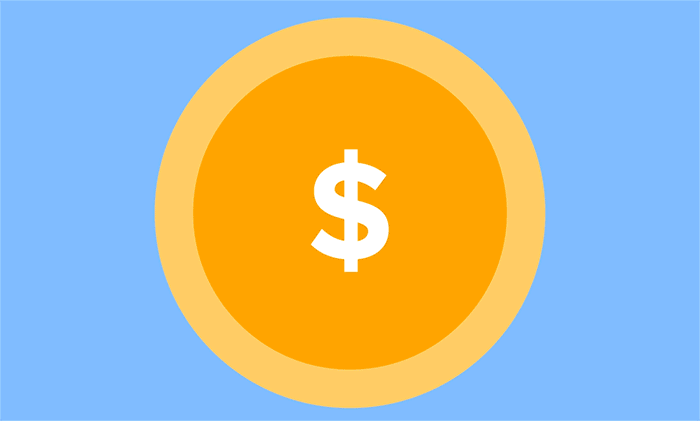 50-15-5-30 budgeting rule coin animation
