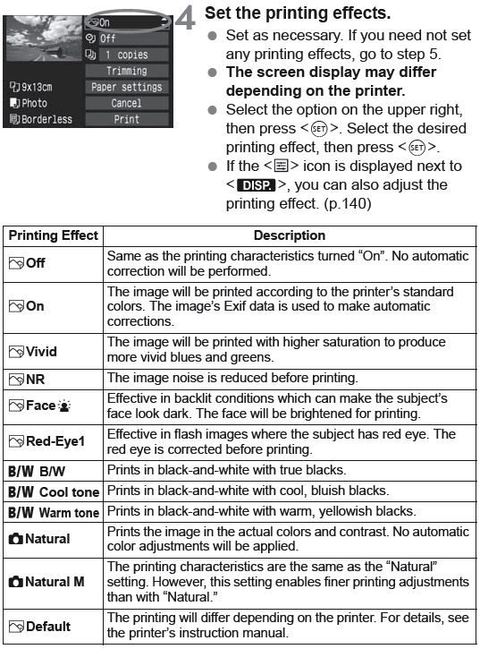 How to Direct Print using the EOS Digital Rebel XTi and a PictBridge ...