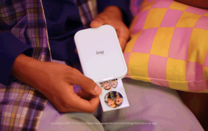 IVY 2 Printing Two Stickers