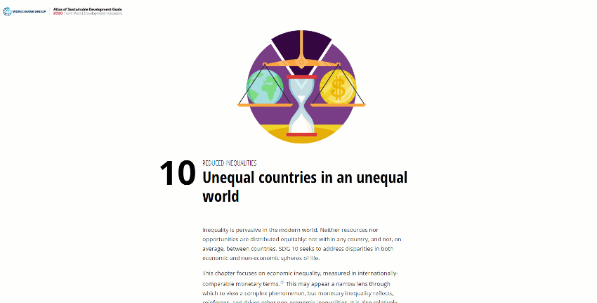 SDG 10 - reduced inequalities