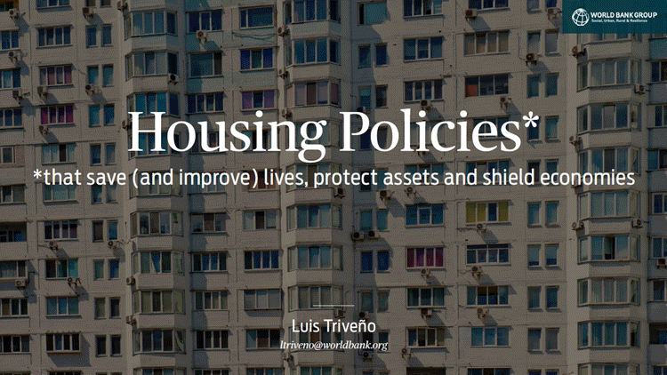 Resilient housing policies. © World Bank