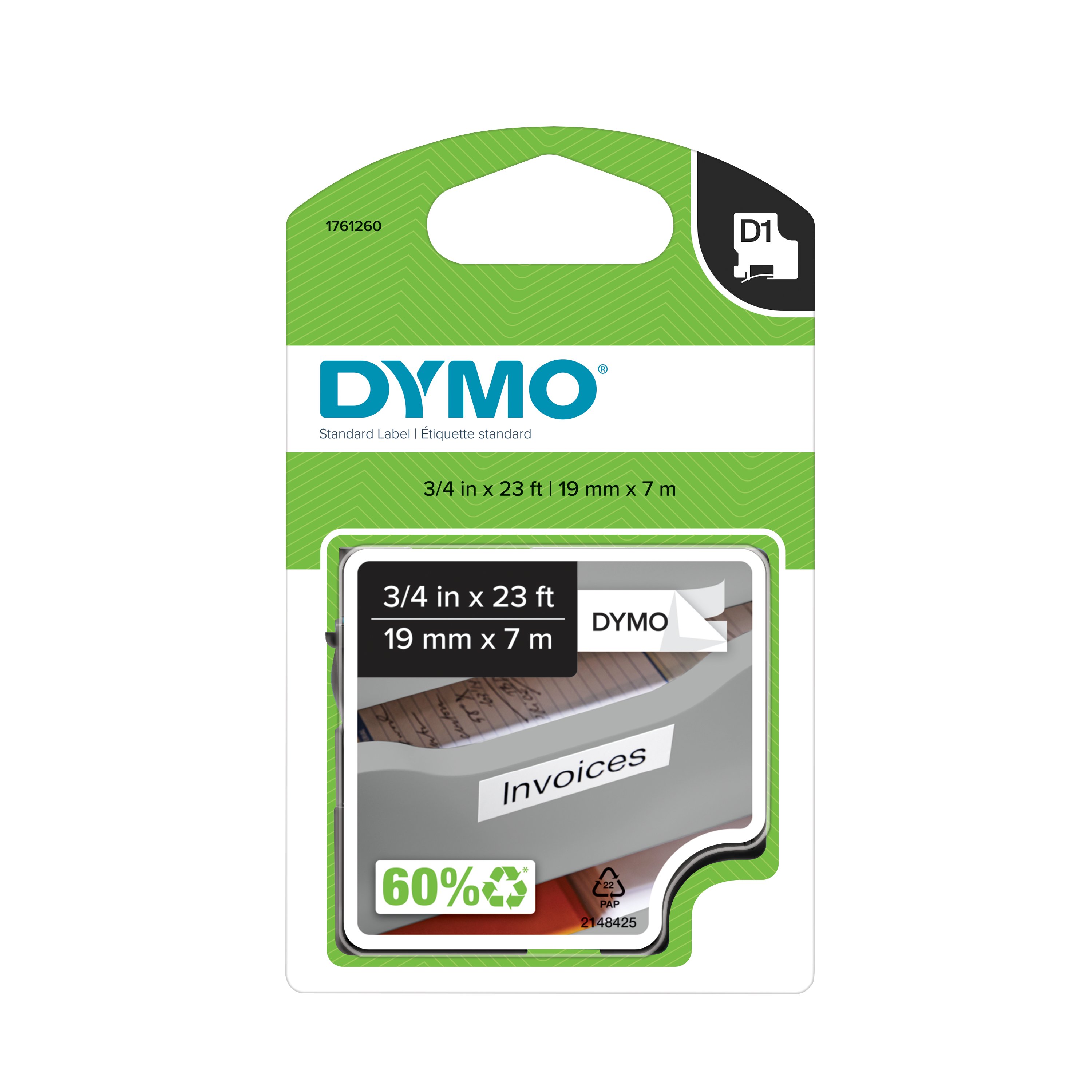 5xKompatibel Dymo D1 12mm Schriftband /Dymo 45010 für Dymo Labelwriter 450 LM160