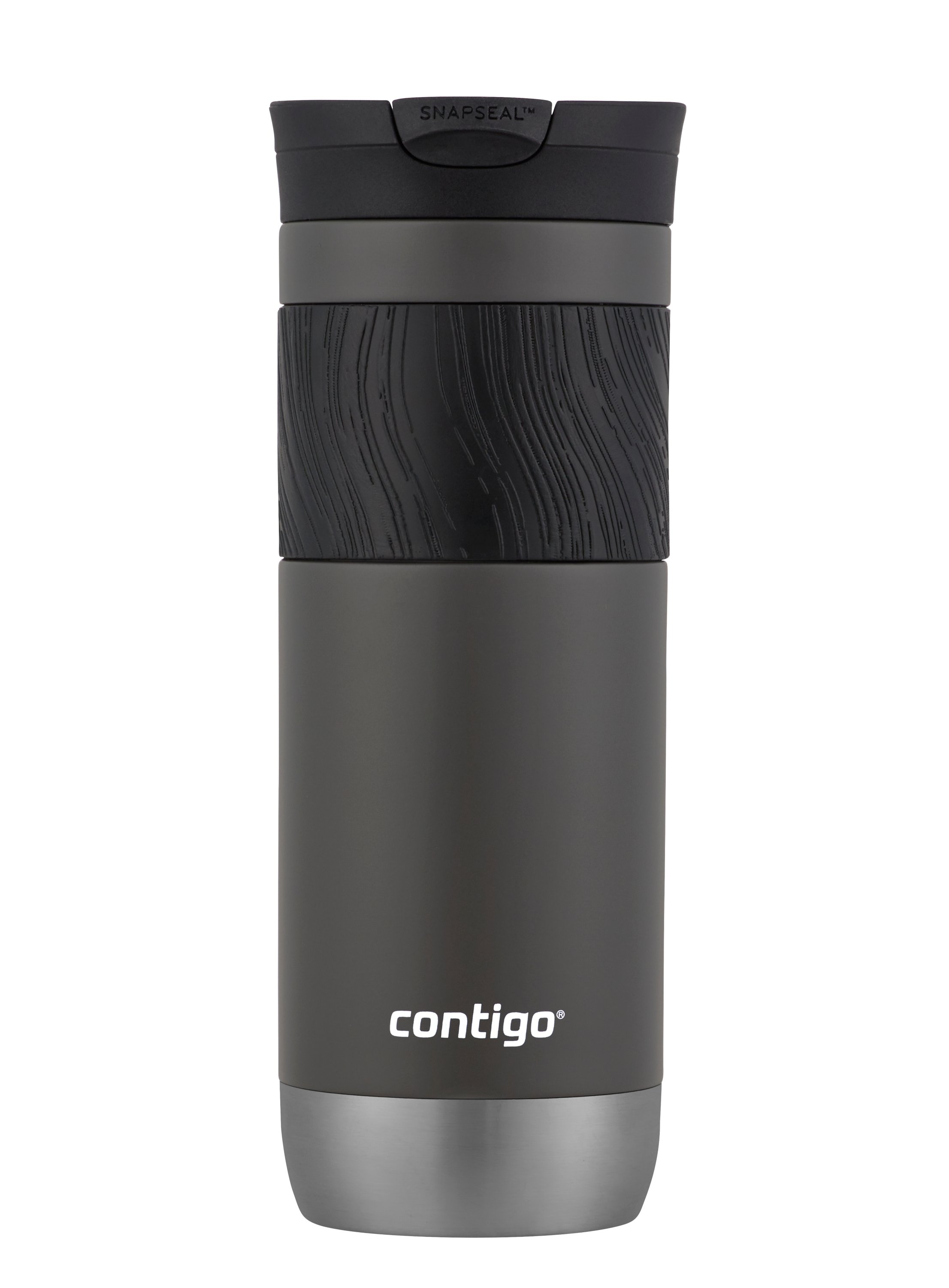 Byron 2 0 Stainless Steel Travel Mug With Snapseal Lid And Grip 20 Oz Contigo