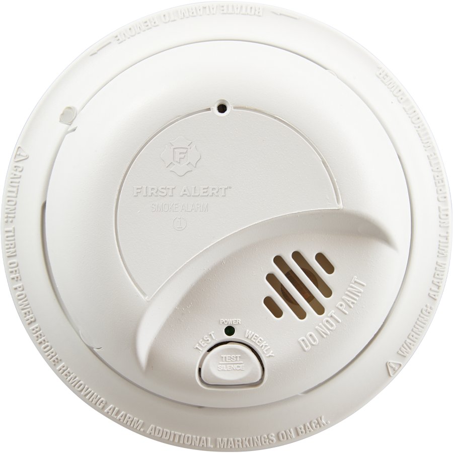 Hardwired Smoke Alarm With Battery Backup 9120b