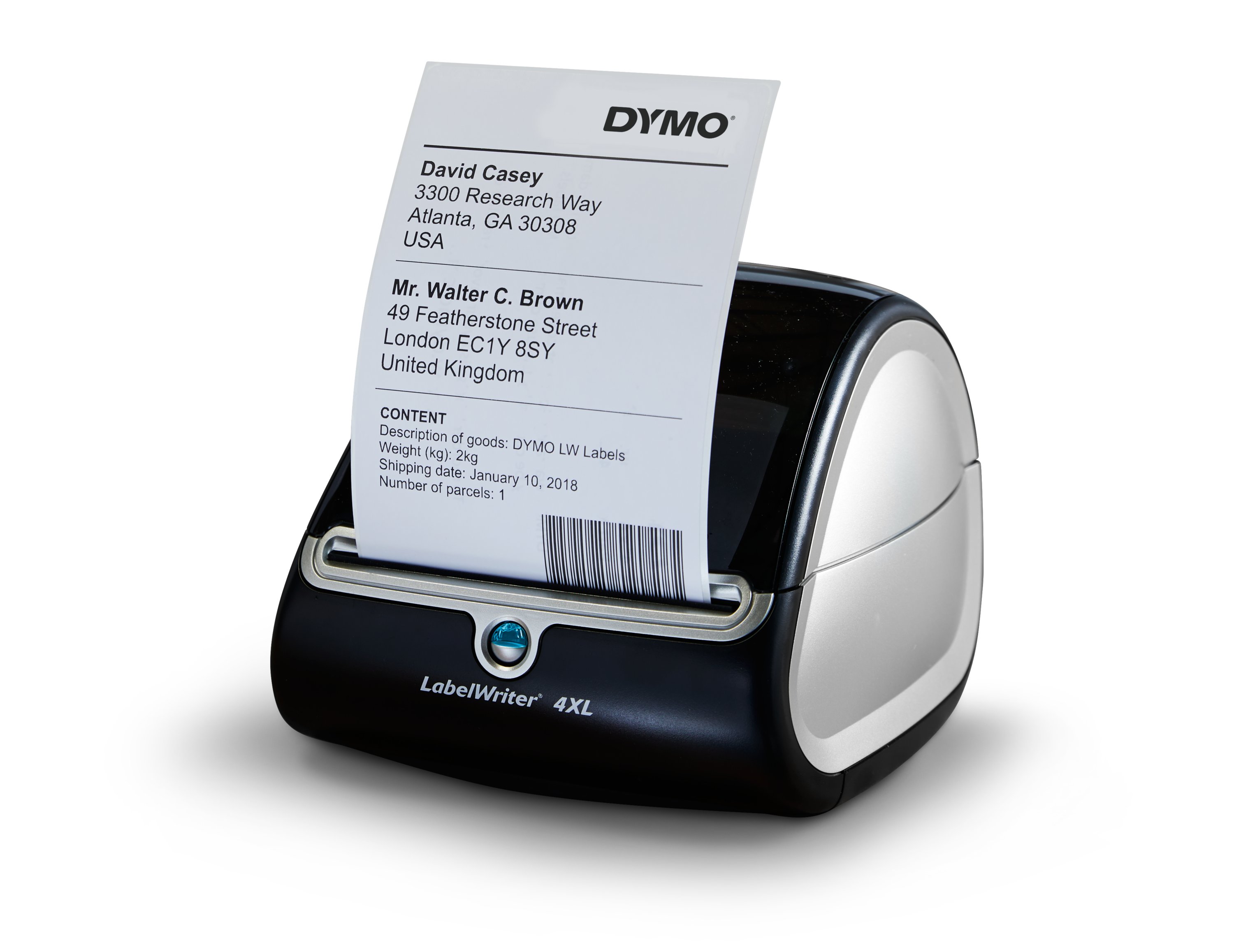 DYMO LabelWriter 23XL Shipping Label Printer, Prints 23" x 23" Extra Throughout Usps Shipping Label Template Download