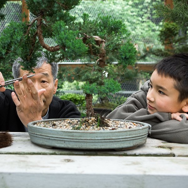 A young man and woman, possibly a couple, are seen enjoying a summer day in the park among other people.