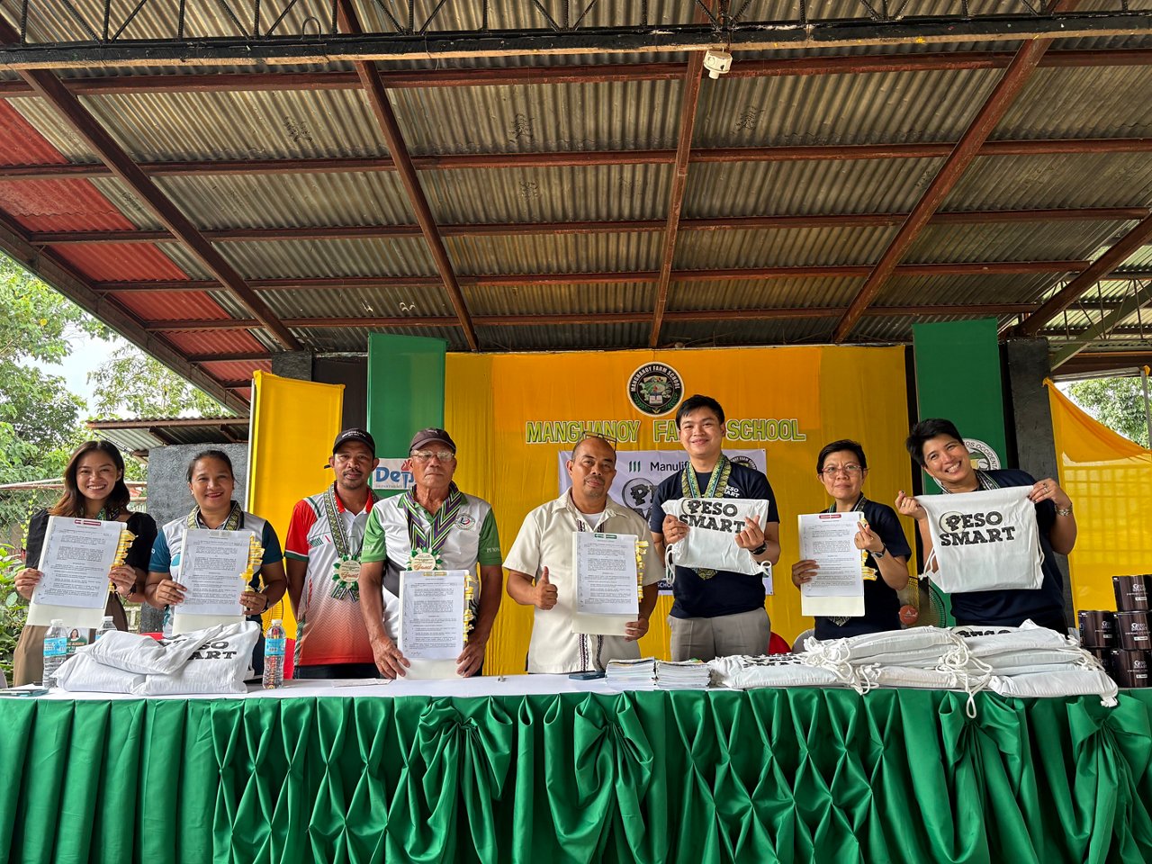 Community event with PESO SMART materials