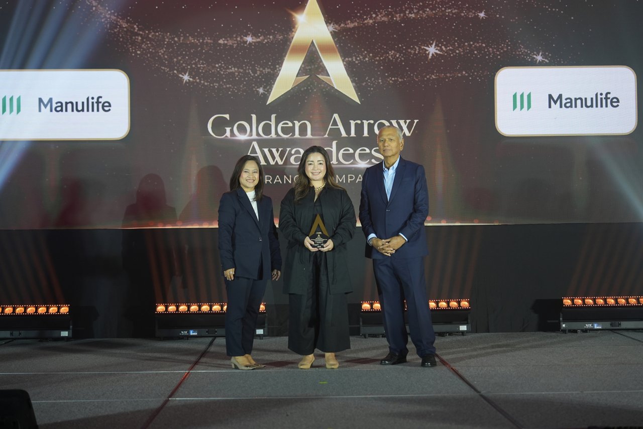 Manulife Philippines and MCBL win at the Golden Arrow Awards