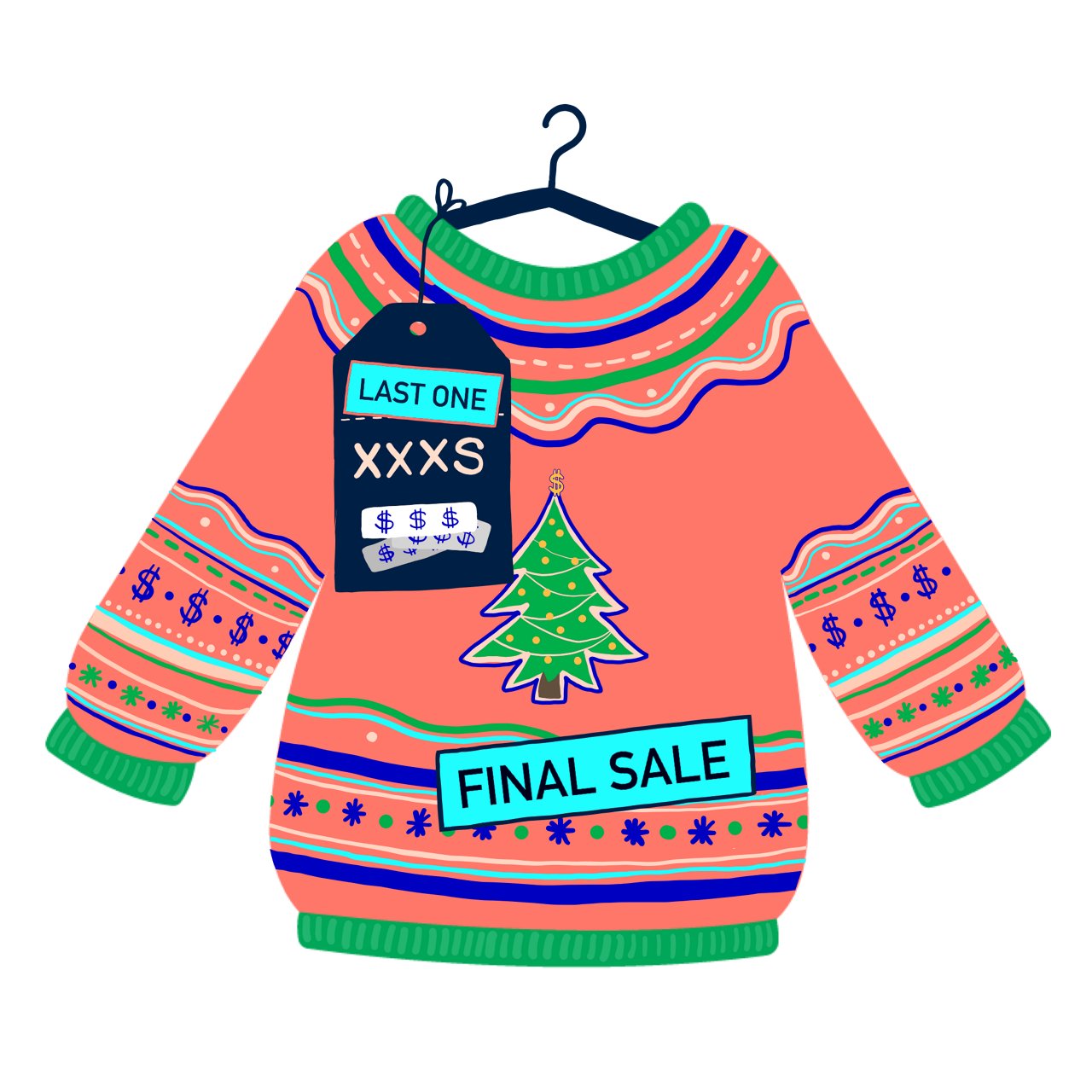 Holiday spending sweatersProcrastinator21002100
