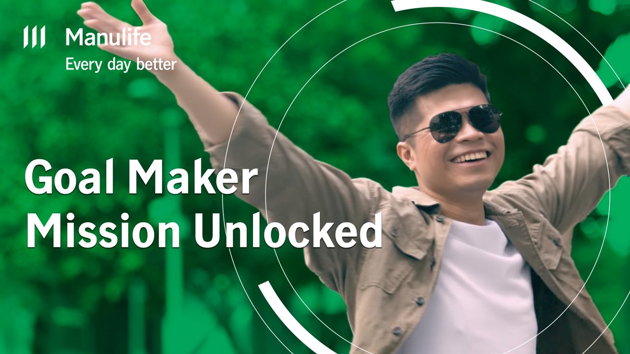 Manulife EDB Goal Maker Mission Unlocked progressive