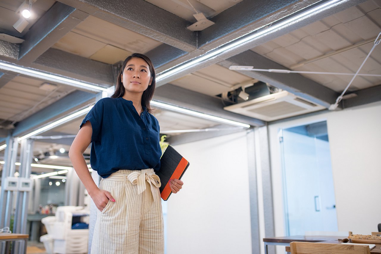 Portrait of a confident businesswoman
