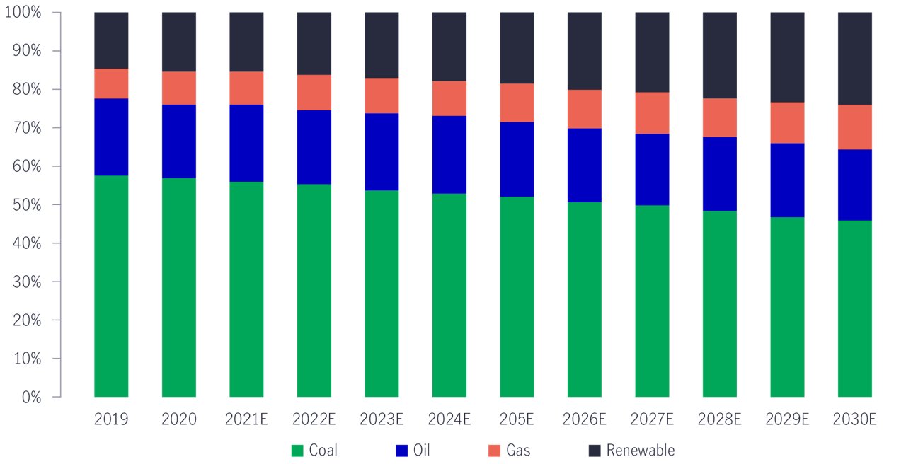 China’s Primary Energy Consumption