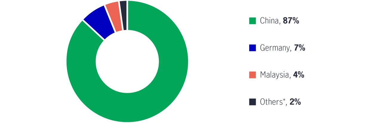 Global Polysilicon Capacity Breakdown