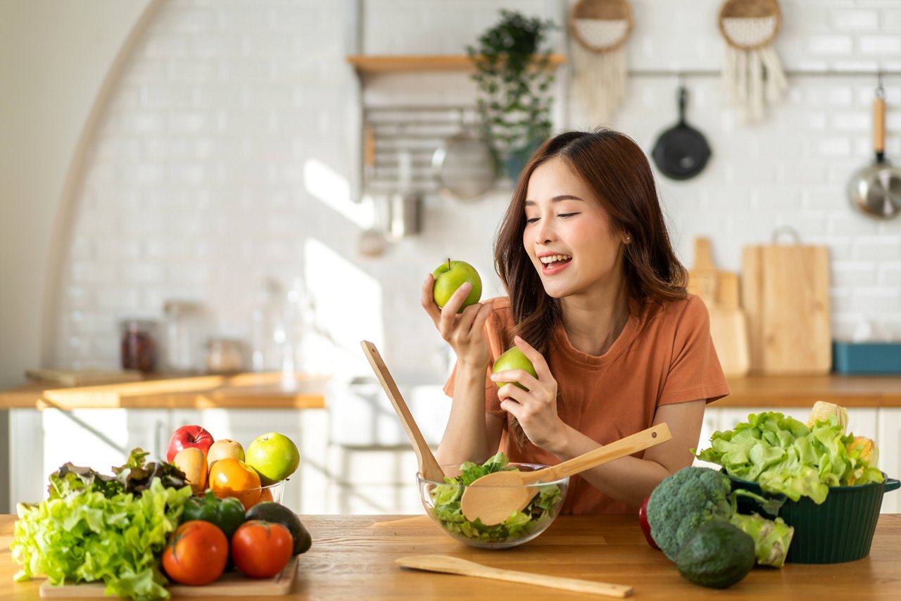 woman in kitchen