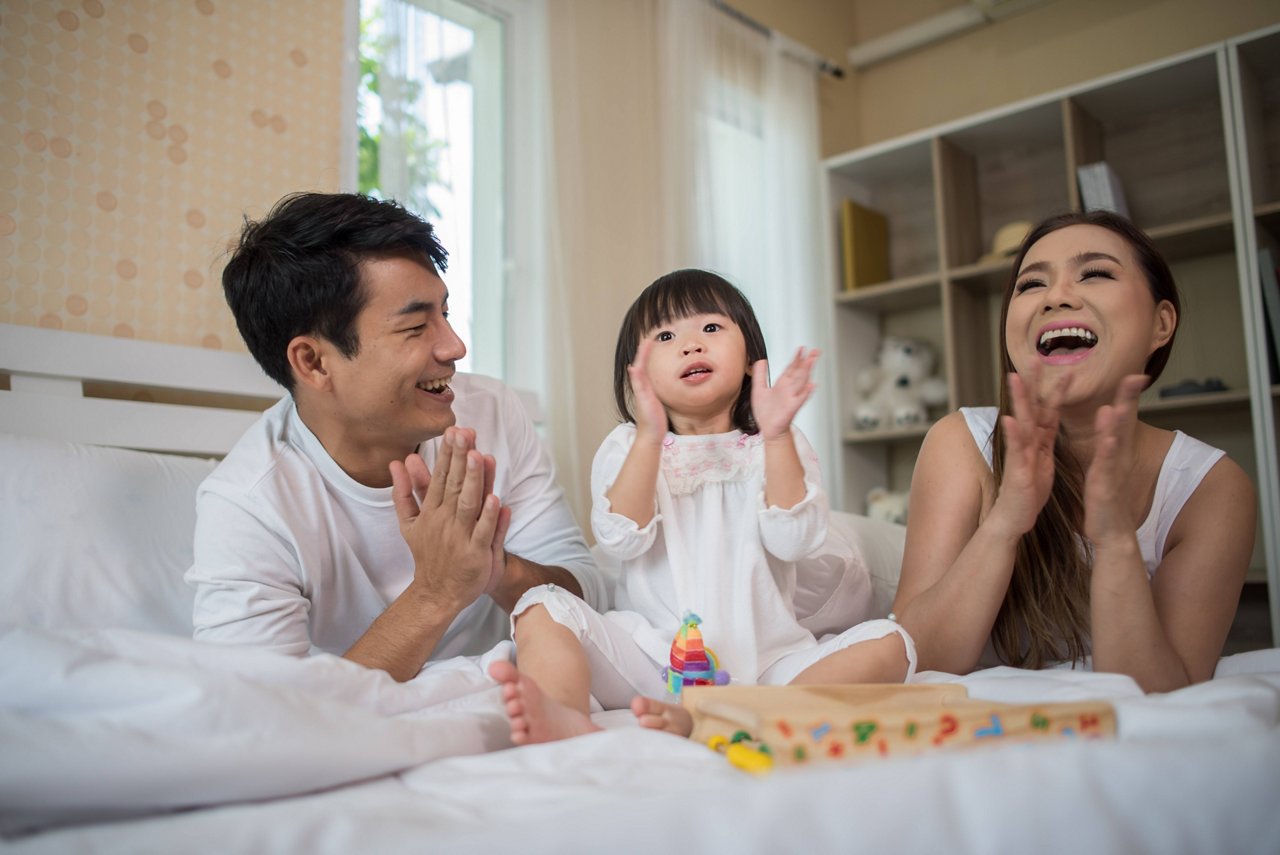 parents with child