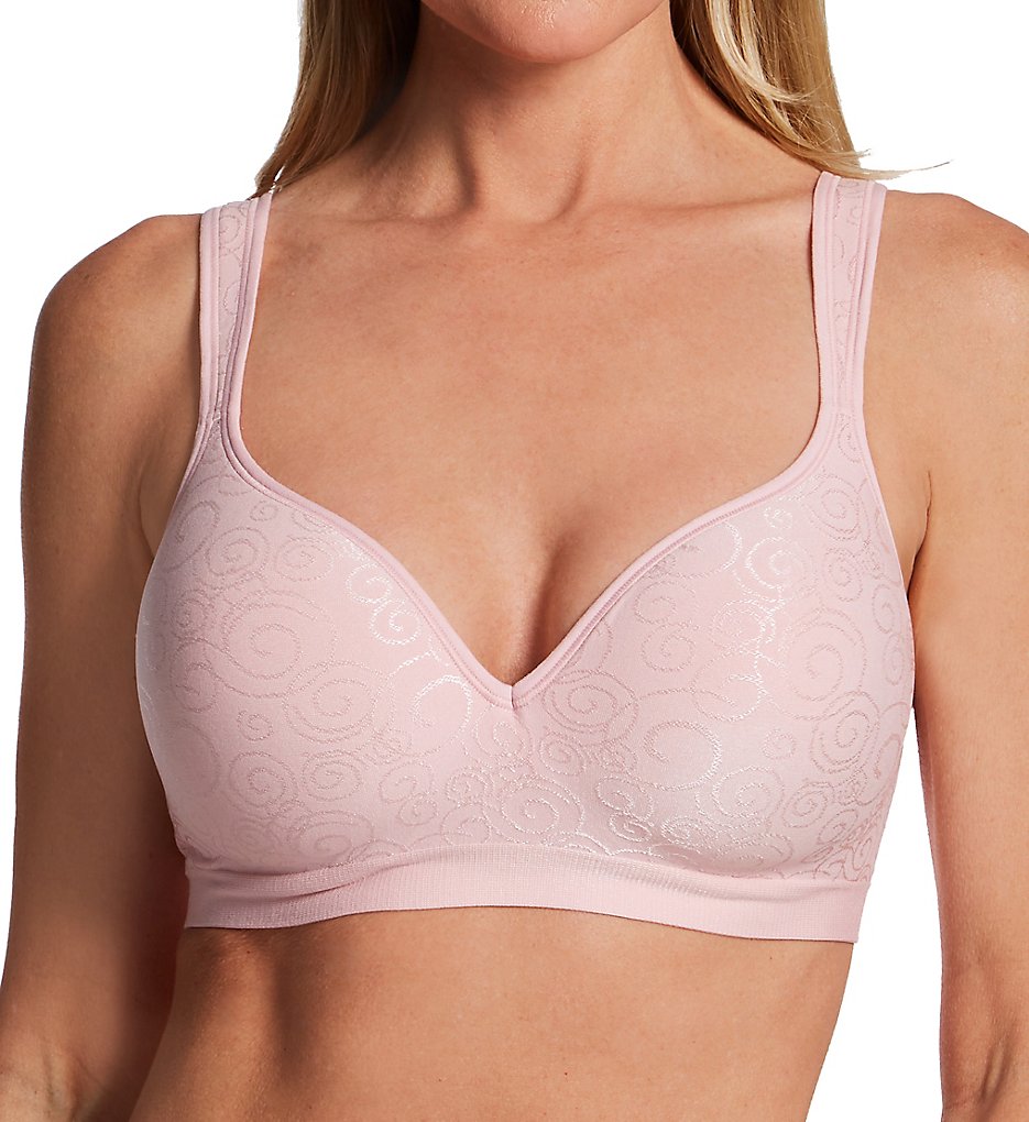 Bali Womens Comfort Revolution Wirefree Bra 36c Nude Swirl for sale online