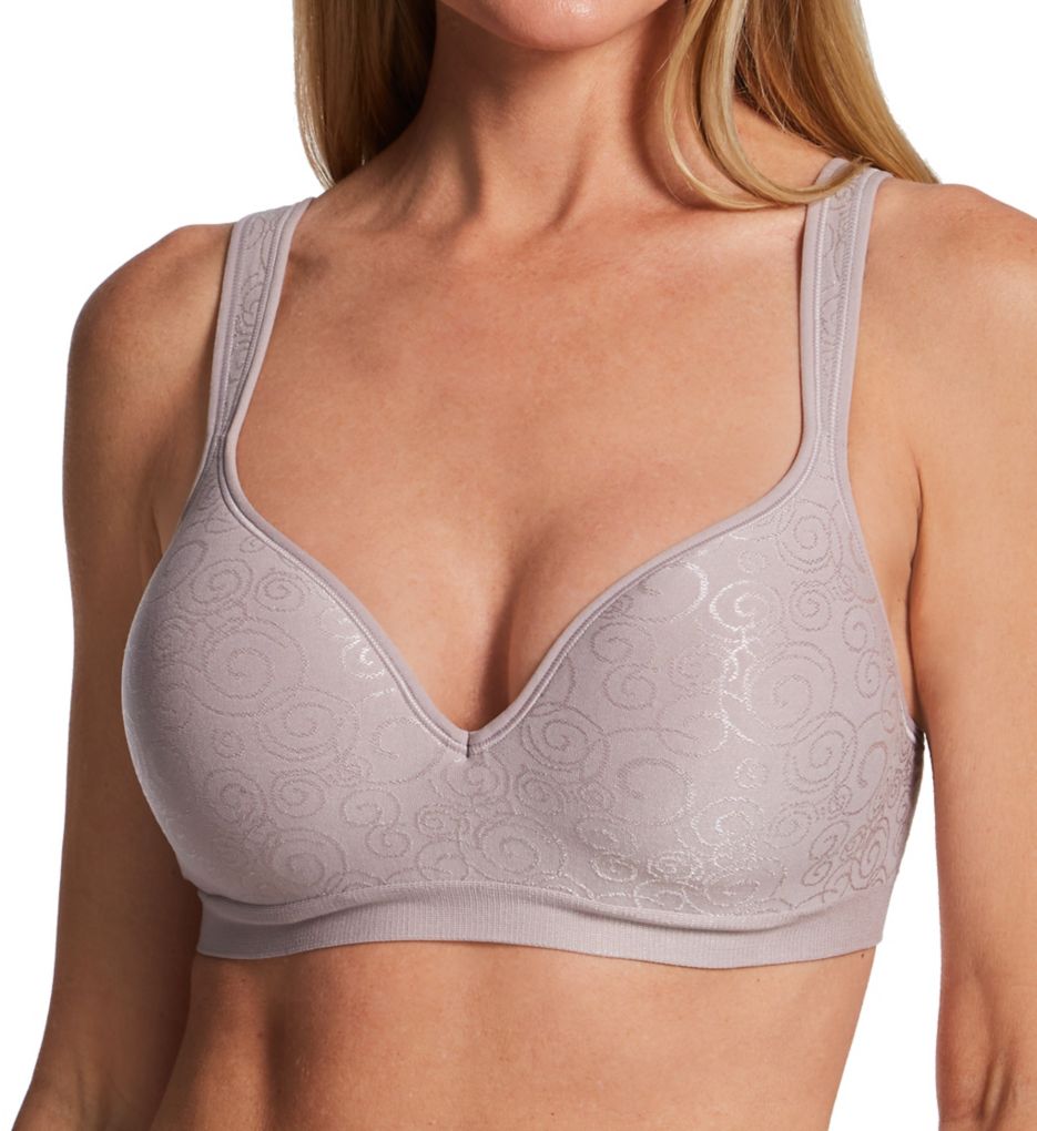Playtex Women's Microfibre Comfort Revolution Swirl Wirefree Bra :  : Clothing, Shoes & Accessories