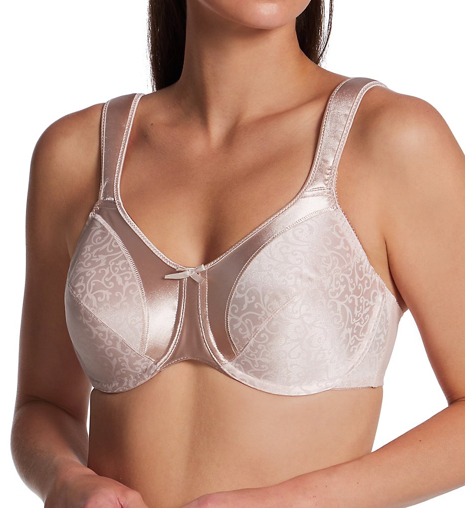 Bali 3562 Satin Tracings Minimizer Underwire Bra - Imagen 4 de 5