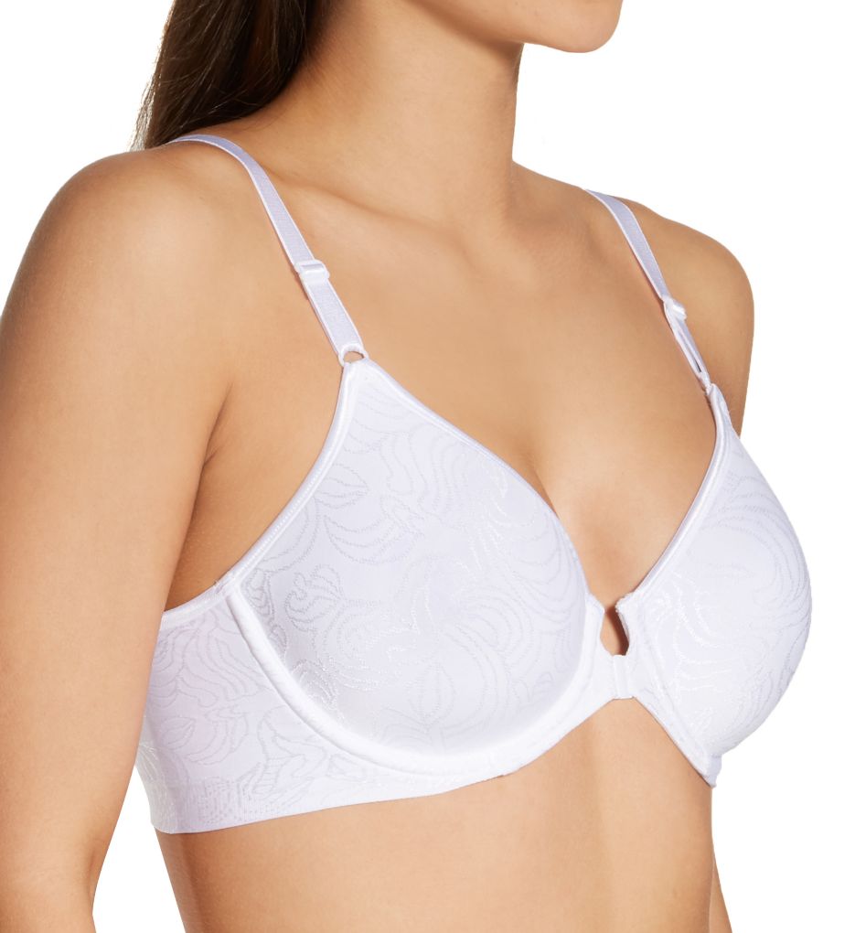 Bali Women S Comfort Revolution Front Close Shaping Underwire Bra White Tailo For Sale Online