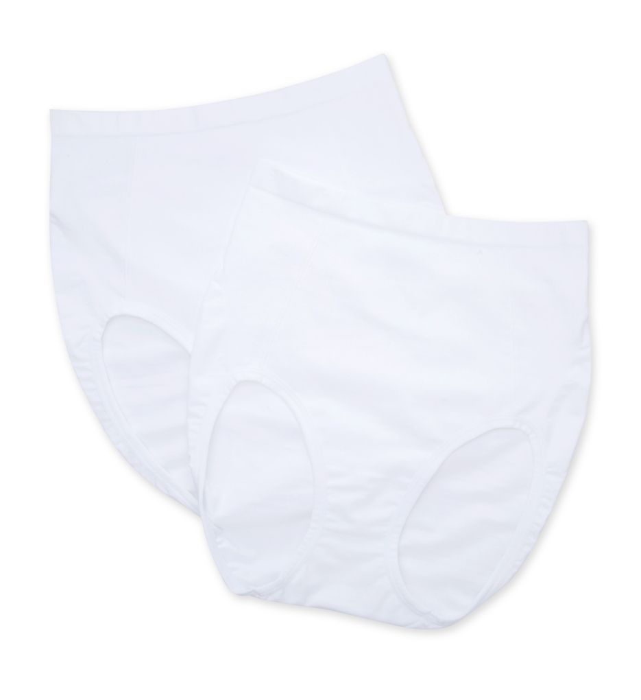 Bali X245 Ultra Control Shaping Brief Panty - 2 Pack