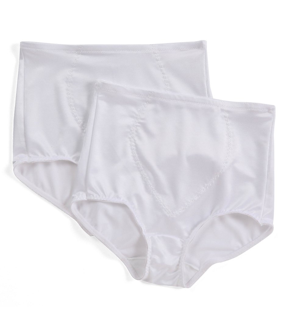 Bali X710 Jacquard Tummy Panel Shaping Brief Panty - 2 Pack - Picture 5 of 6