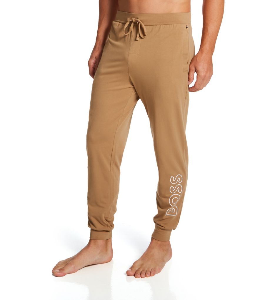 Boss Hugo Boss Men’s Boss Hugo Identity Lounge Sweat Pant, Camel Nude (Medium) (0481199) 2XL in Beige (0481199) | Size 2XL | HisRoom.com