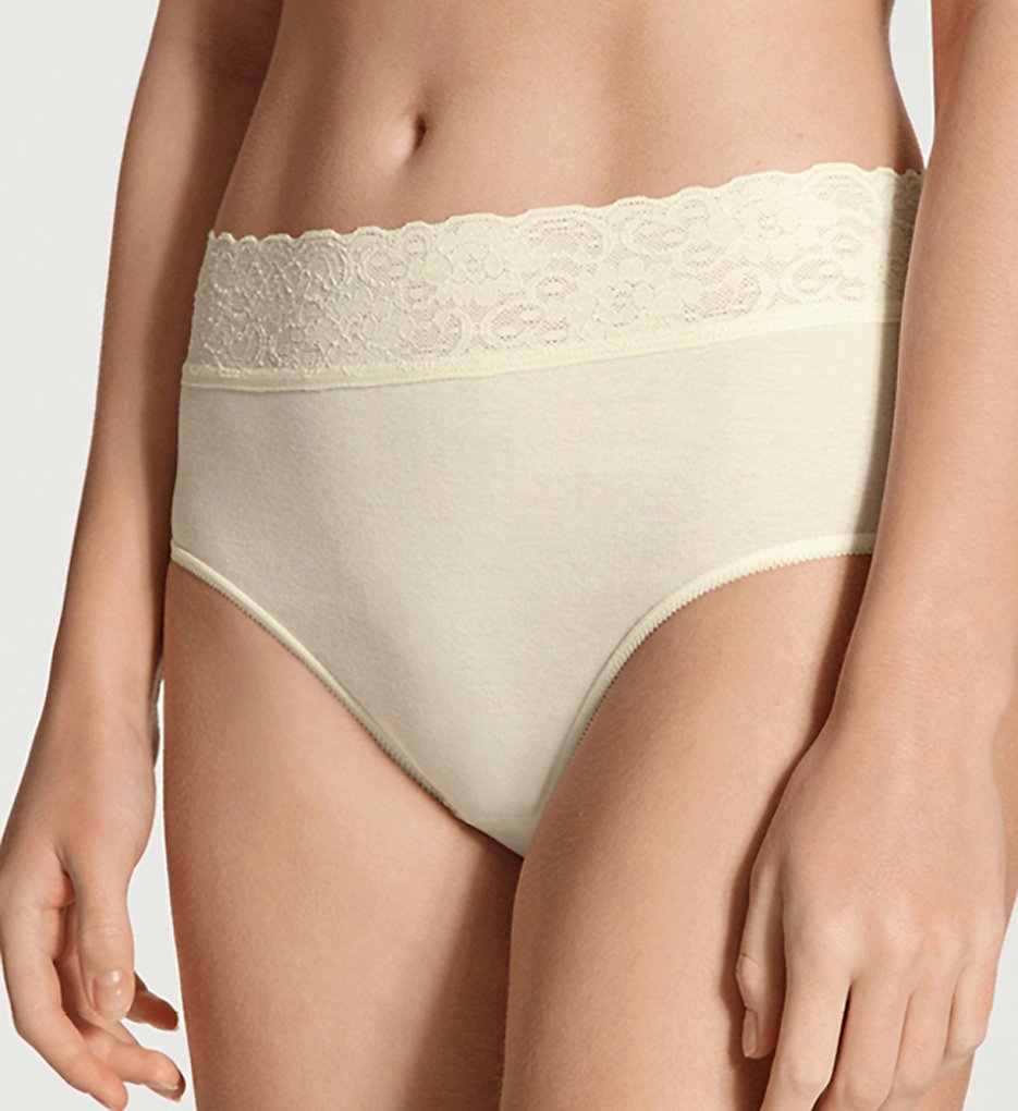 Calida 23907 Lycra Lace Brief Panties - Picture 3 of 4