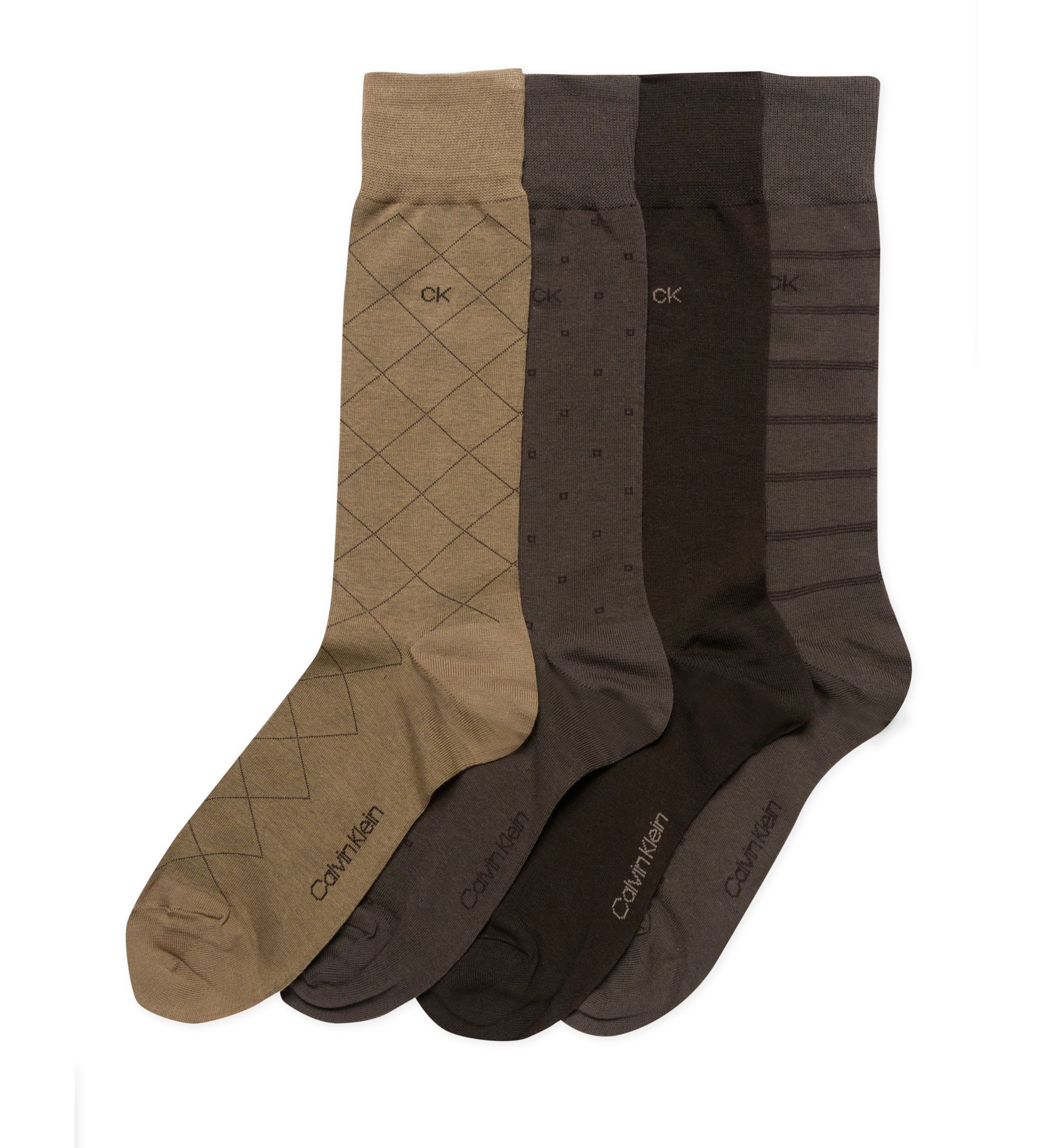 Calvin Klein Men's Dress Crew Sock - 4 Pack (201DR40) | HisRoom.com