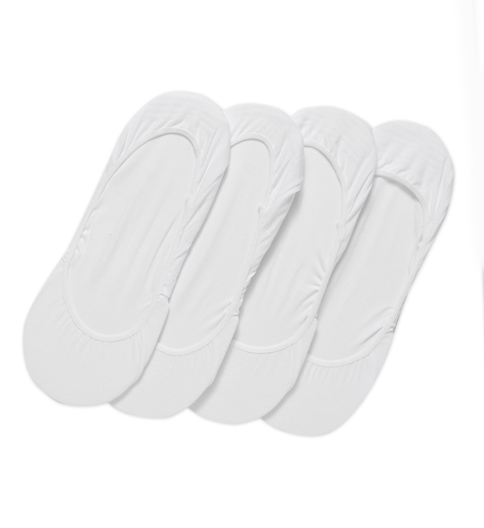 Calvin Klein Men's Everyday Liner Sock - 4 Pack in White (201LN81) | HisRoom.com