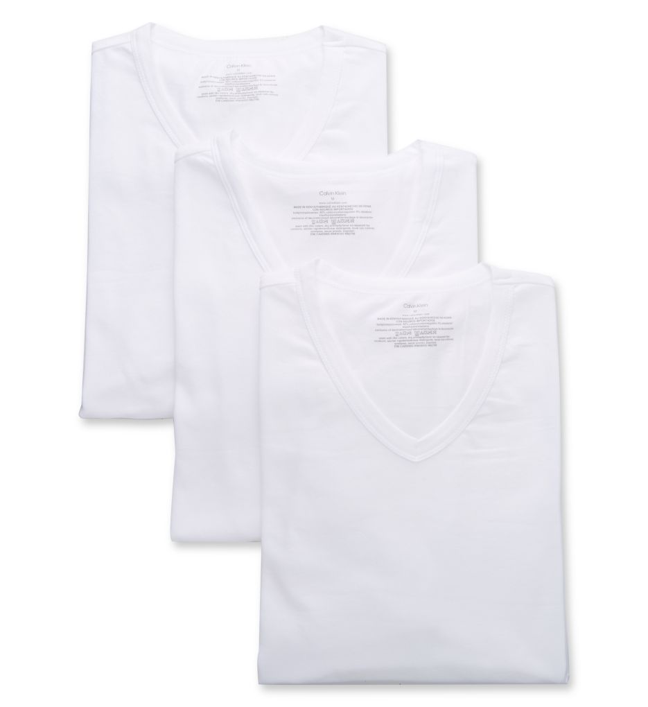 Calvin Klein Cotton Classic Fit V-neck T-shirt