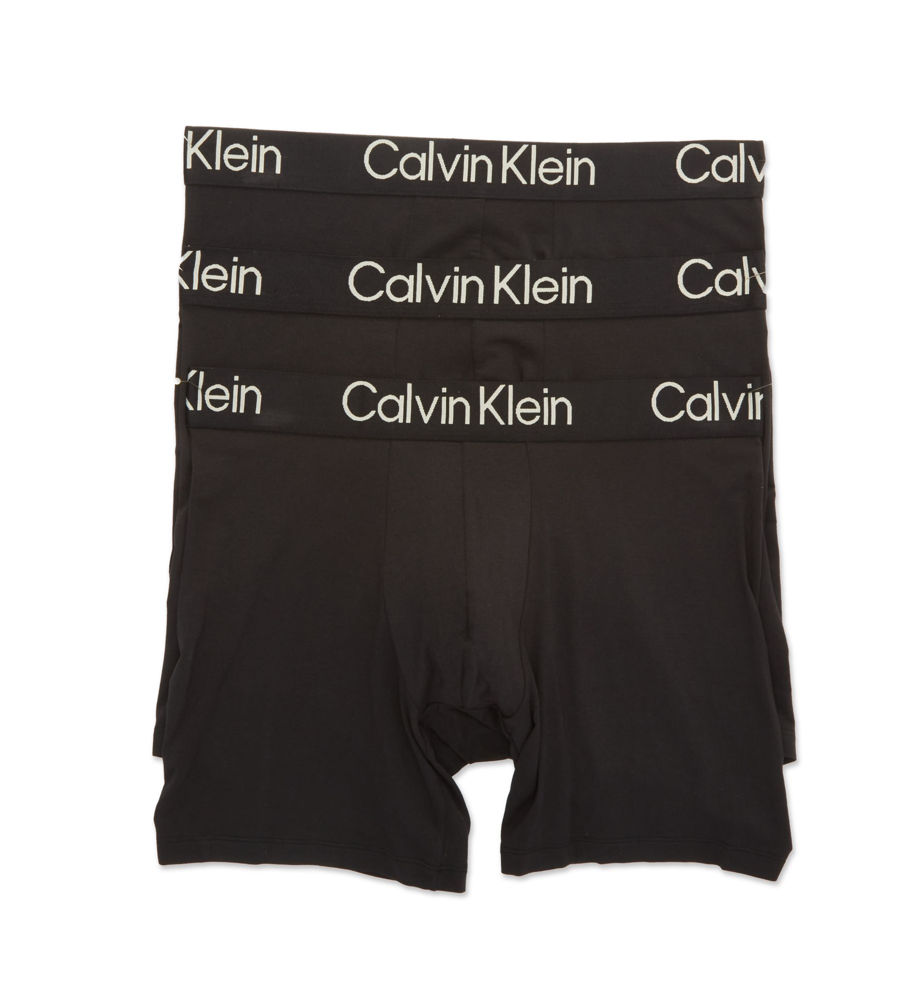 Calvin Klein Men's Ultra-Soft Modern Boxer Brief in Black (NB3188) | Size XL | HisRoom.com