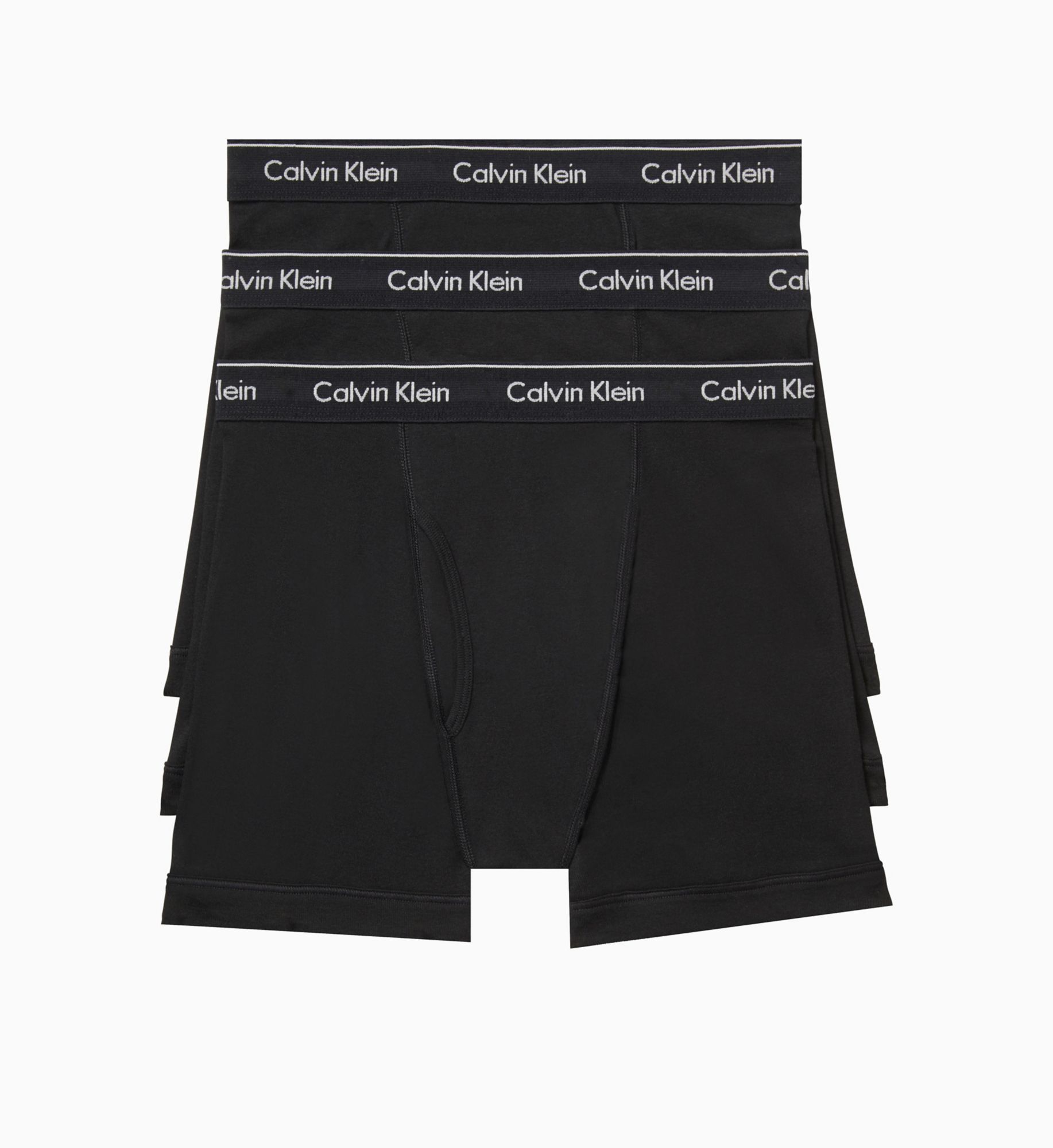 Calvin Klein Men's Cotton Classic Boxer Brief in Black (NB4003) | Size XL | HisRoom.com