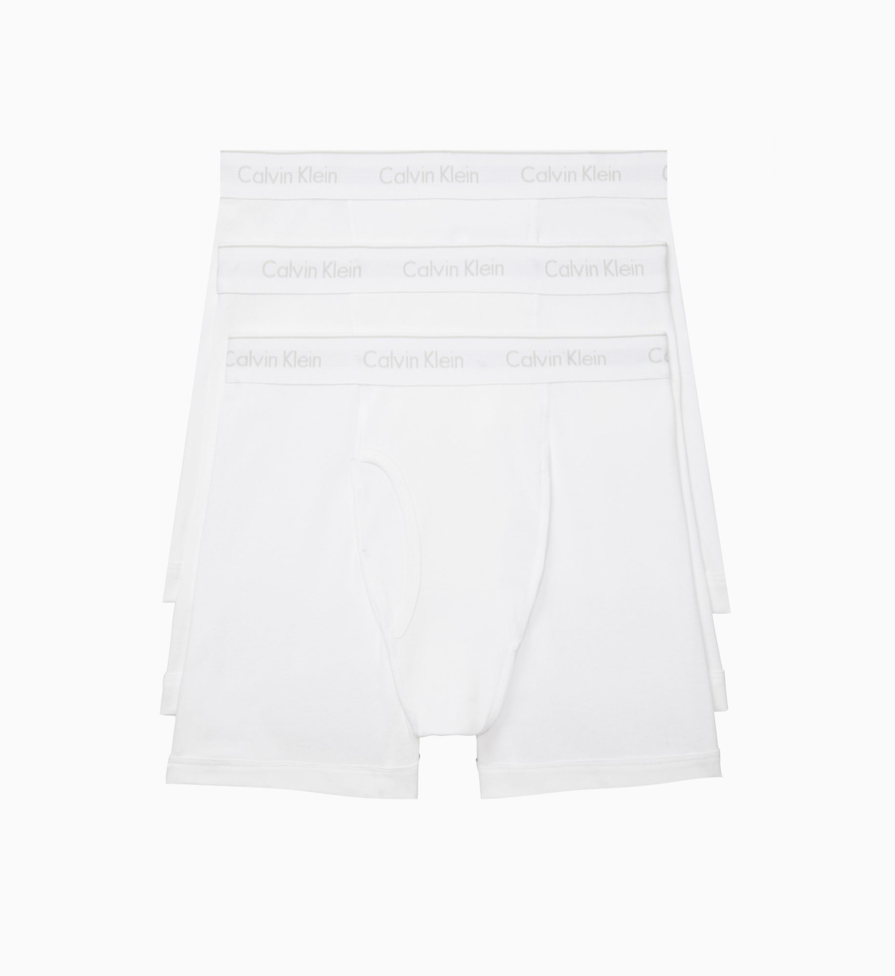 Calvin Klein Men's Cotton Classic Boxer Brief in White (NB4003) | Size Medium | HisRoom.com
