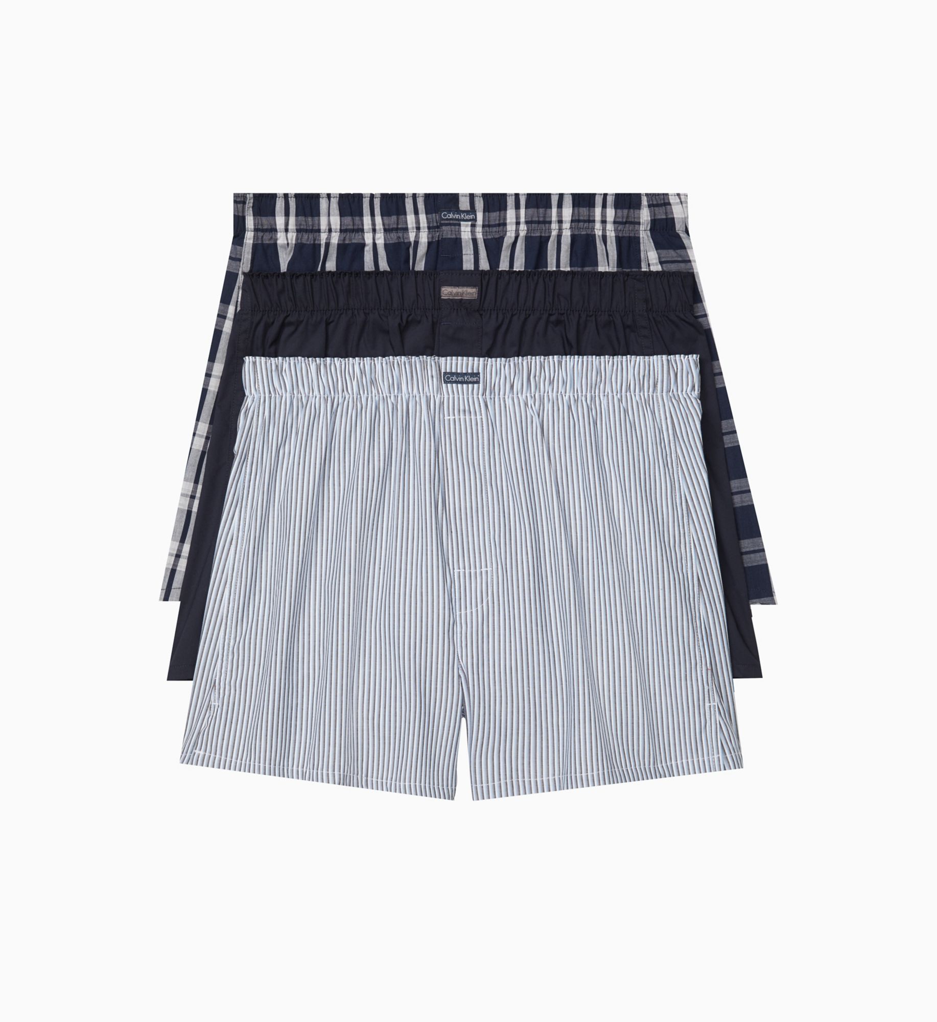 Calvin Klein Men's Classic Cotton Woven Boxer (NB4006) | Size Medium | HisRoom.com