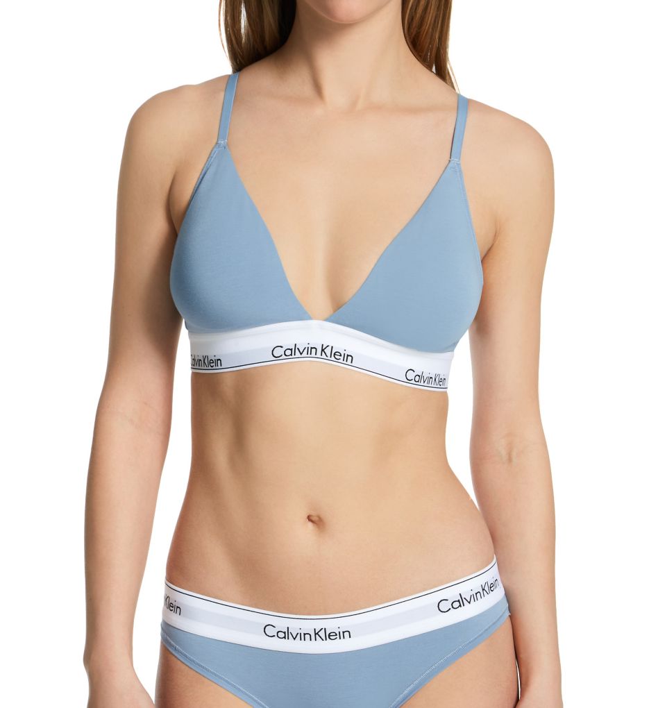 Calvin Klein Women's Modern Cotton Lightly Lined Bralette, Grey Heather,  Large : : Clothing, Shoes & Accessories