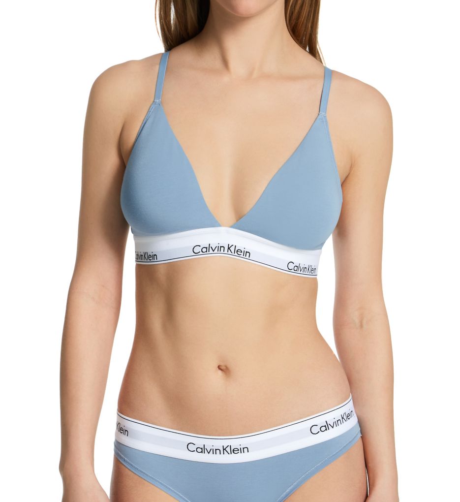 Calvin Klein Womens Modern Cotton Lightly Lined Bralette Bra : :  Clothing, Shoes & Accessories